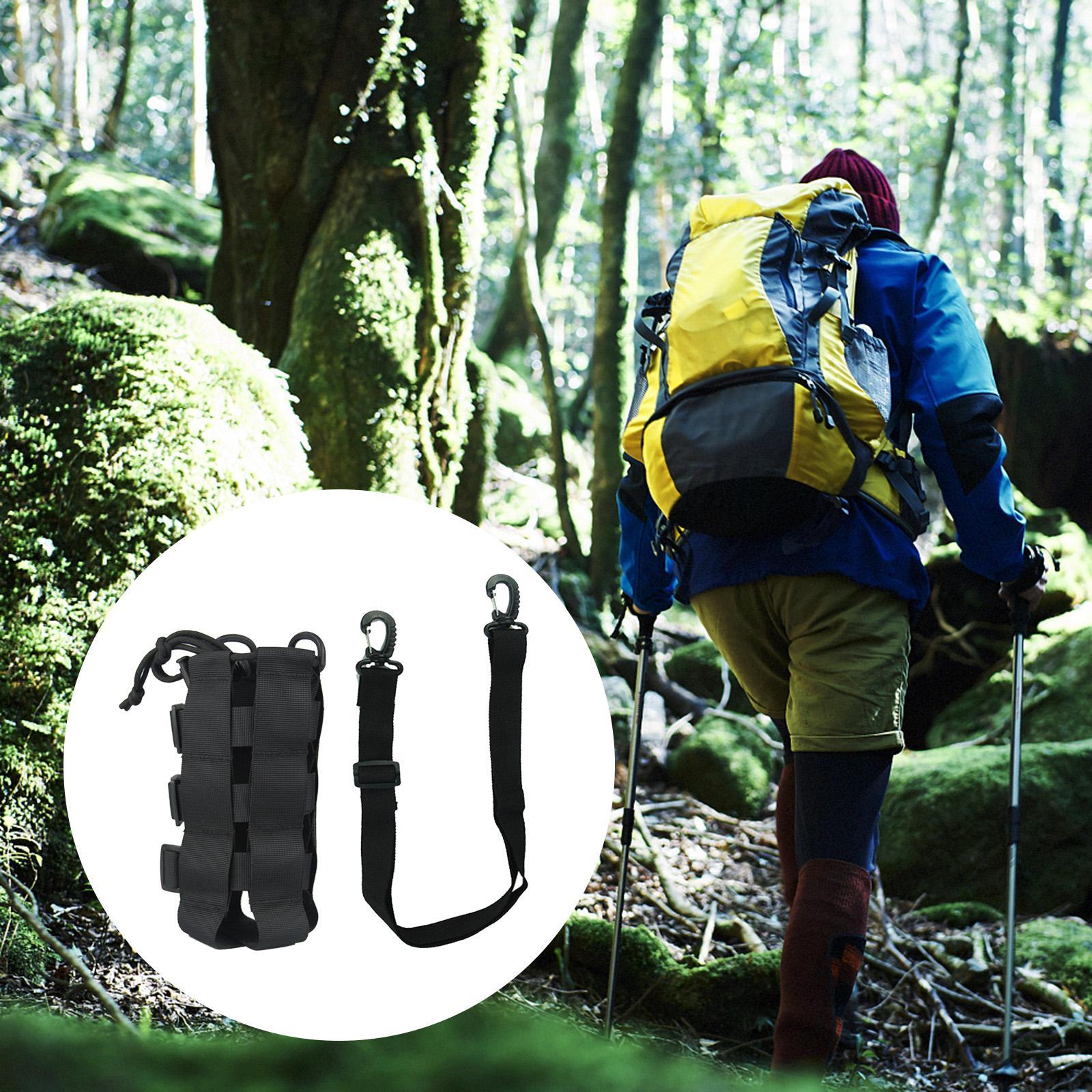 2.5L Water Bottle Pouch Bag Drawstring Holder for Camping Travel