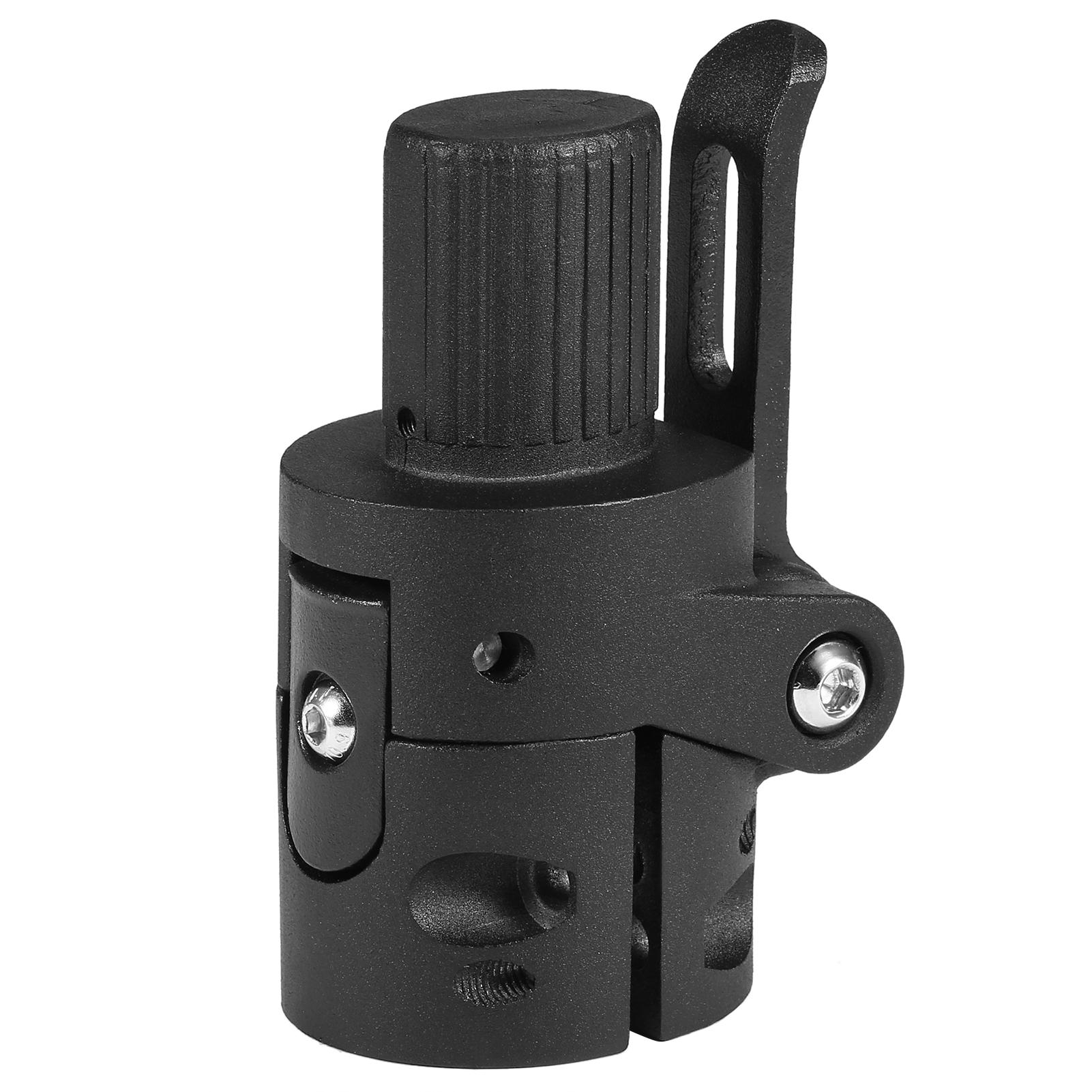 Cánh xe điện Cực điện Base Cực Chân đế kim loại có thể gập lại thay thế cho Xiaomi M365/Pro Scooter Phụ kiện Color: Black