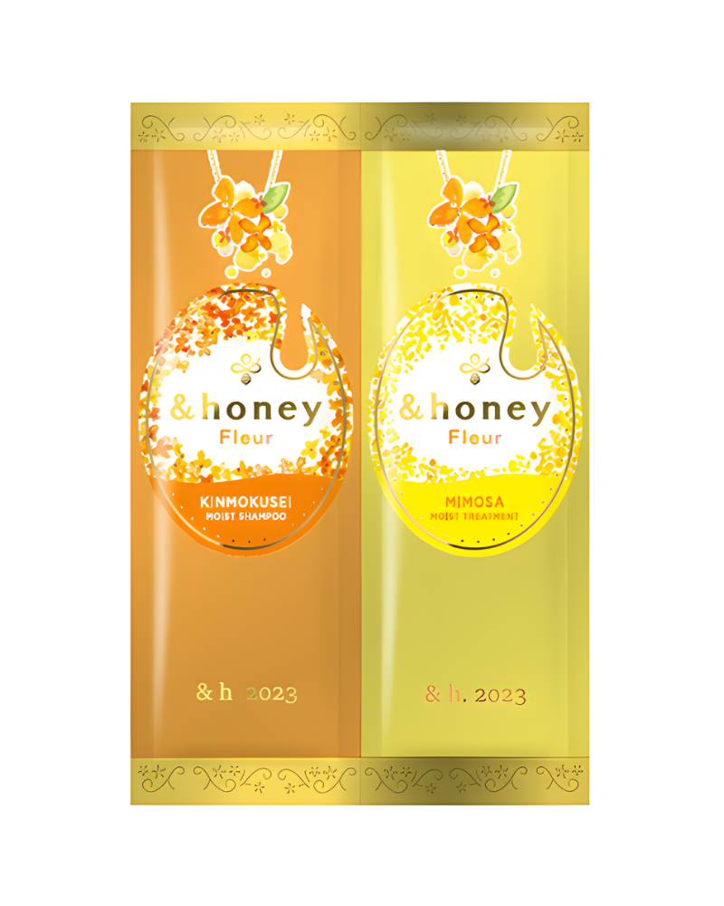 GÓI DẦU GỘI - XẢ DƯỠNG ẨM HƯƠNG HOA &HONEY FLEUR
