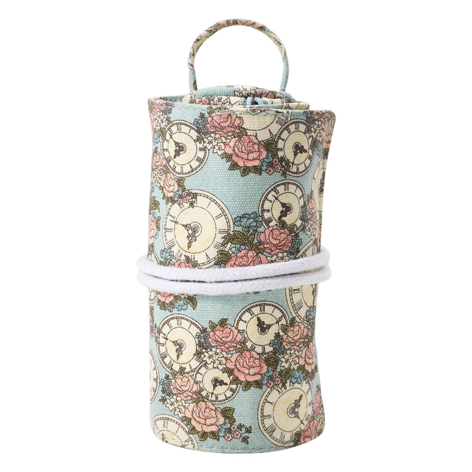 Crochet Hook Case Storage  Durable Sturdy Storage Bag with Zipper Practical without Hooks Pencil Holder Crochet Hooks Set Organizer