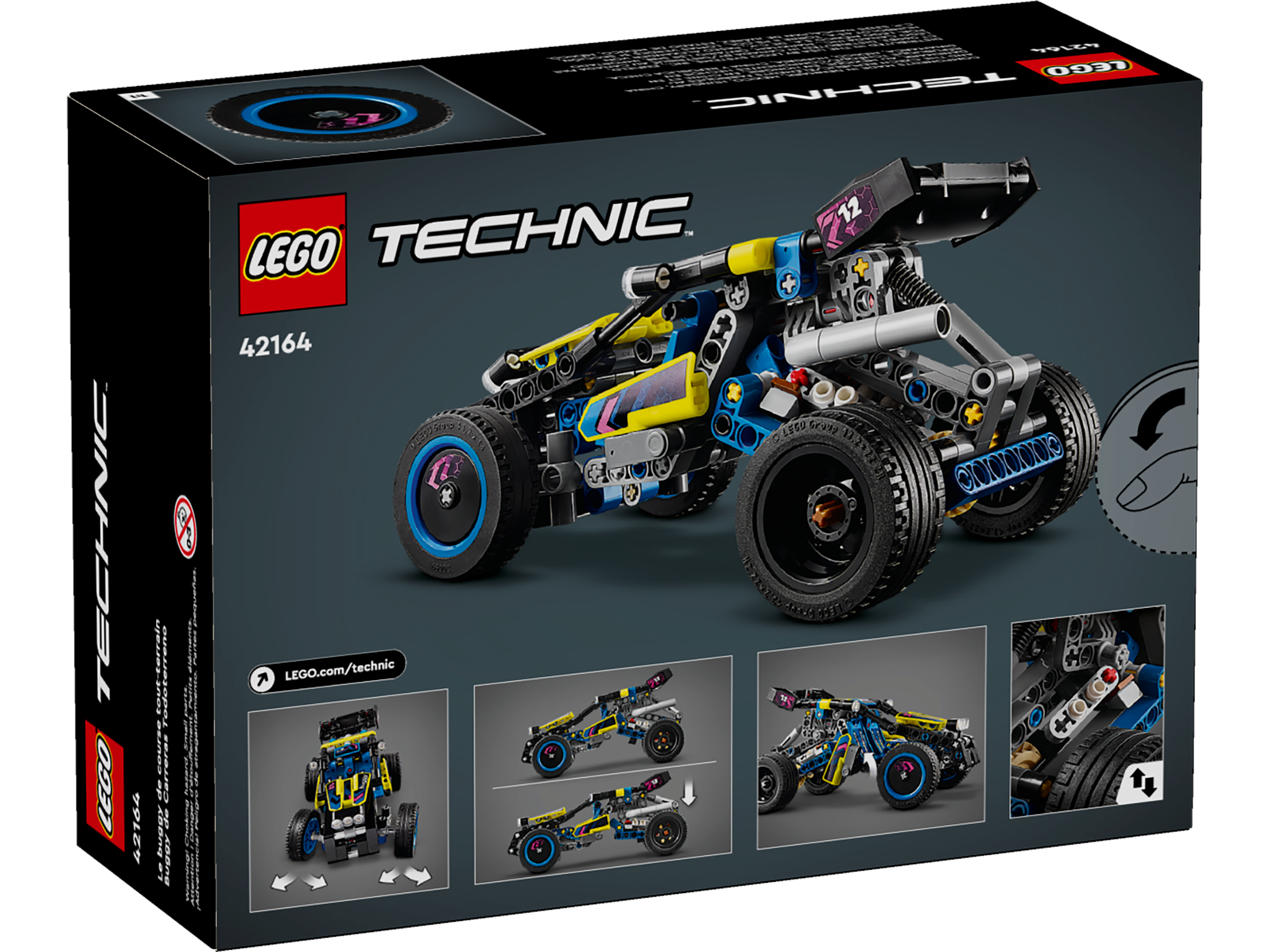 Đồ Chơi Lắp Ráp Xe Đua Vượt Địa Hình - Off-Road Race Buggy - Lego Technic 42164 (219 Mảnh Ghép)