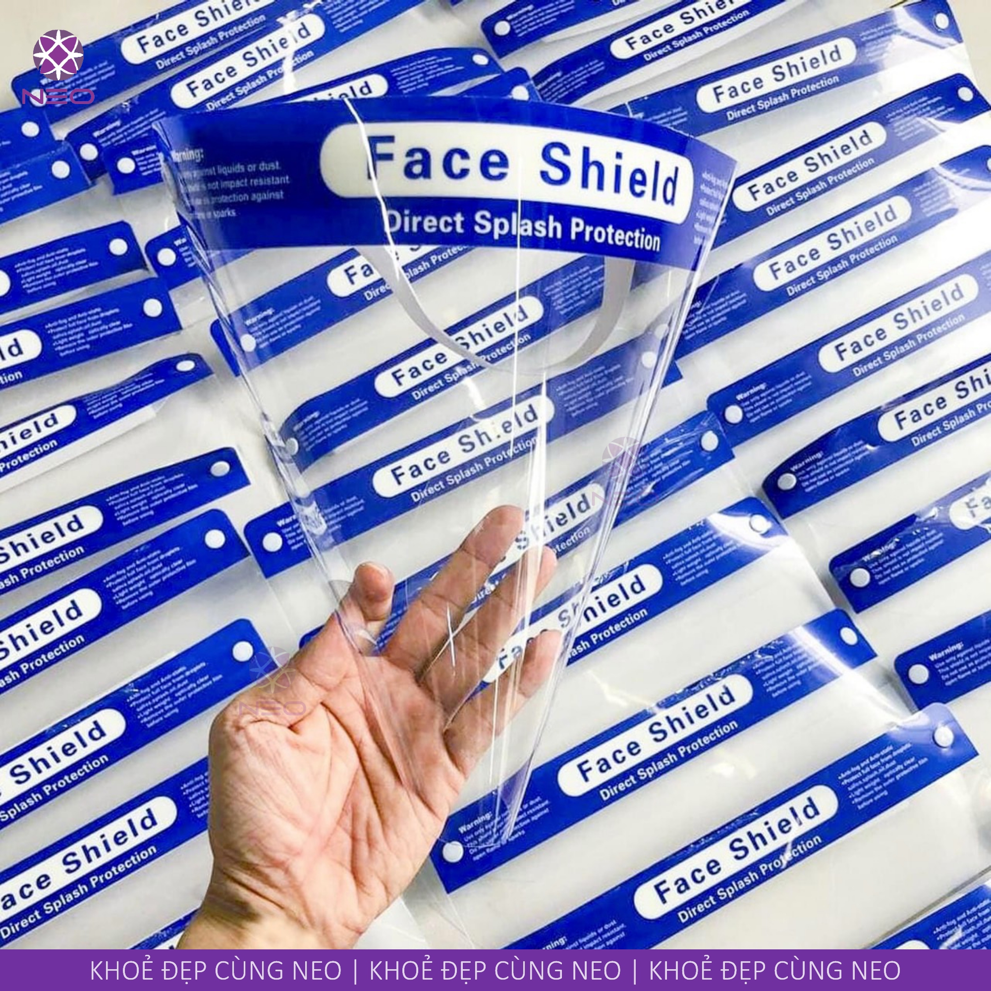 Kính Y Tế Đa Năng Phòng Dịch Chống Giọt Bắn/ Reusable Plastic Safety Face Shield