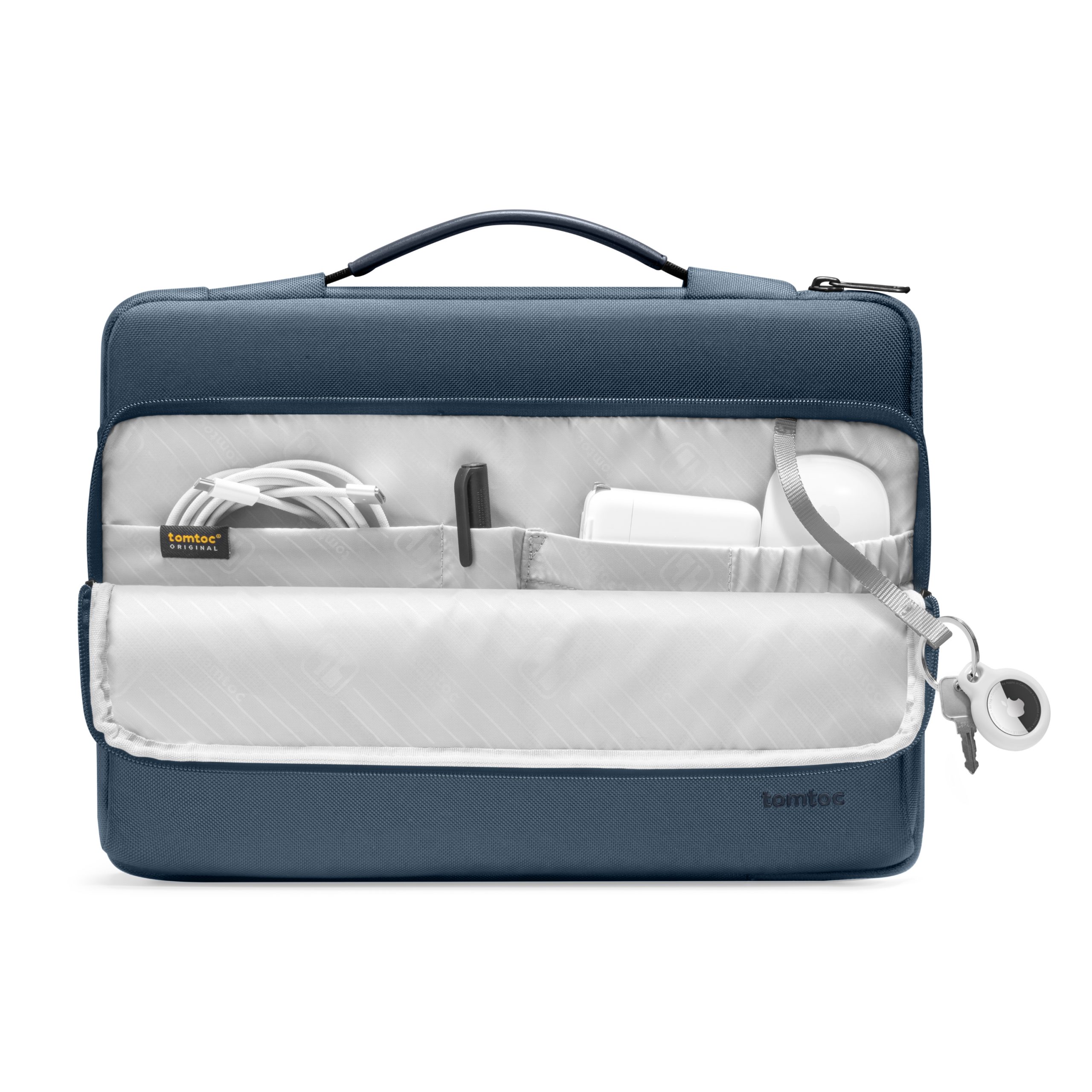 TÚI XÁCH CHỐNG SỐC TOMTOC (USA) BRIEFCASE CHO MACBOOK PRO 14″ A14D2B1 – A14D2D1 – A14D2G1 - Hàng Chính Hãng