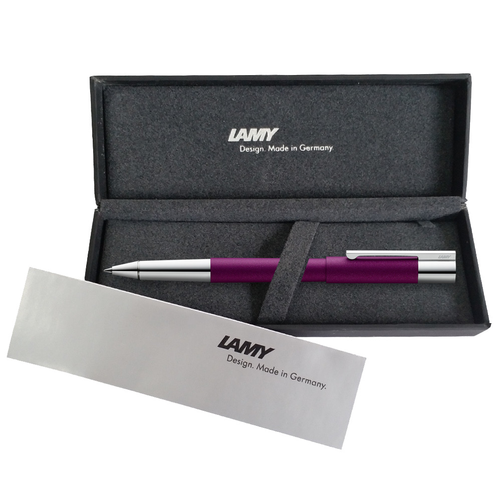 Bút Bi Nước Lamy Scala B&amp;J Kèm Túi Giftset '' Sự Nghiệp Vững Vàng - Vươn Xa Biển Lớn '' Cao Cấp