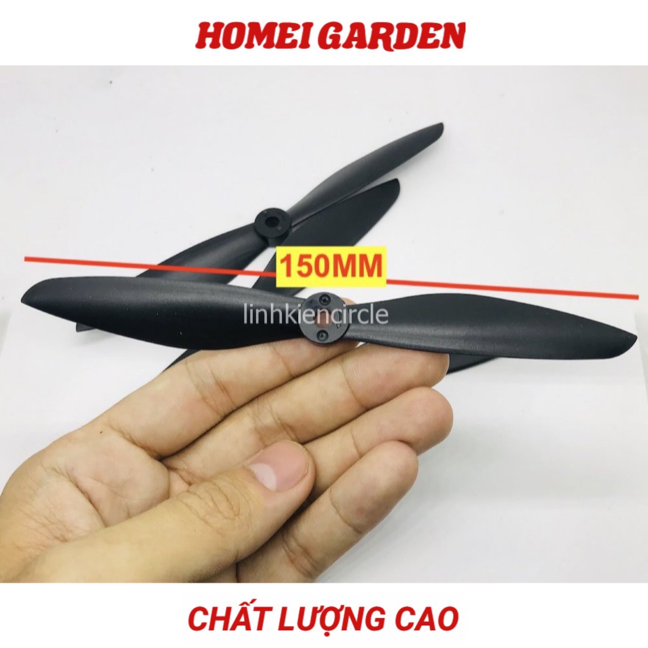 4 cánh quạt m.áy b.ay fly cam 150mm trục 5mm chất lượng cao thuận nghịch - D0001