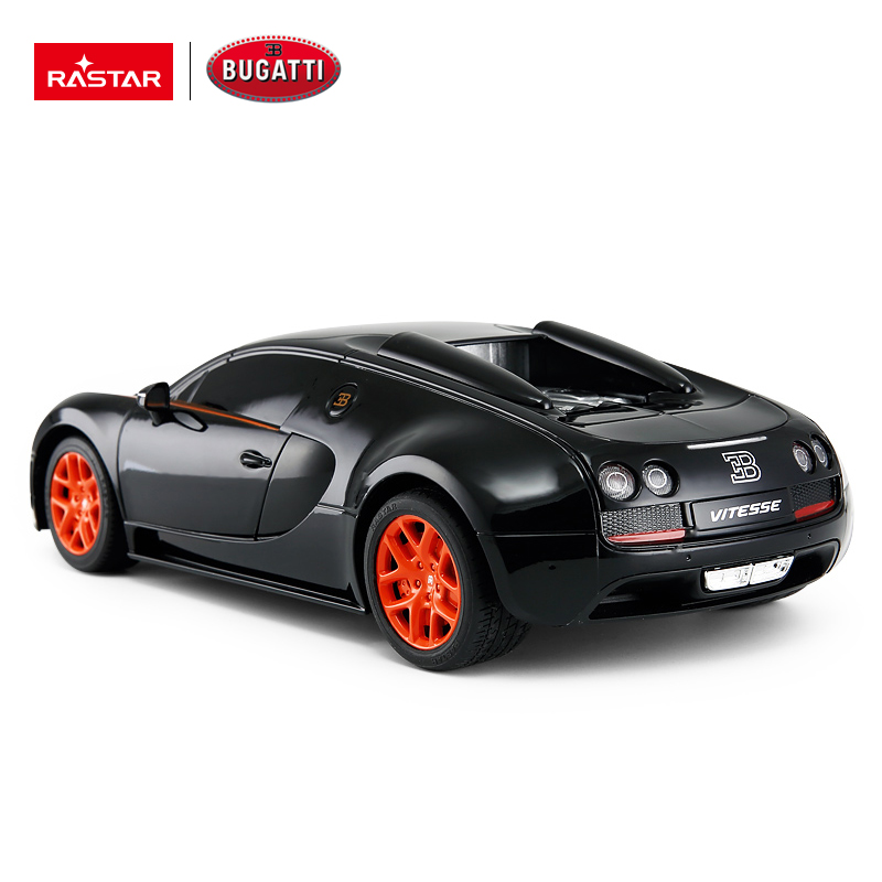 Đồ Chơi RASTAR Xe Điều Khiển Tỷ Lệ 1:18 Bugatti Màu Đen R53900N/BLA