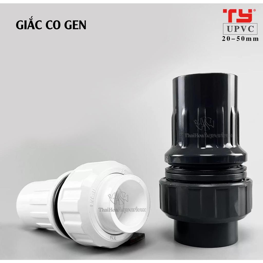 Giắc co gen nhựa PVC nhãn hiệu TY dùng cho bể cá cảnh