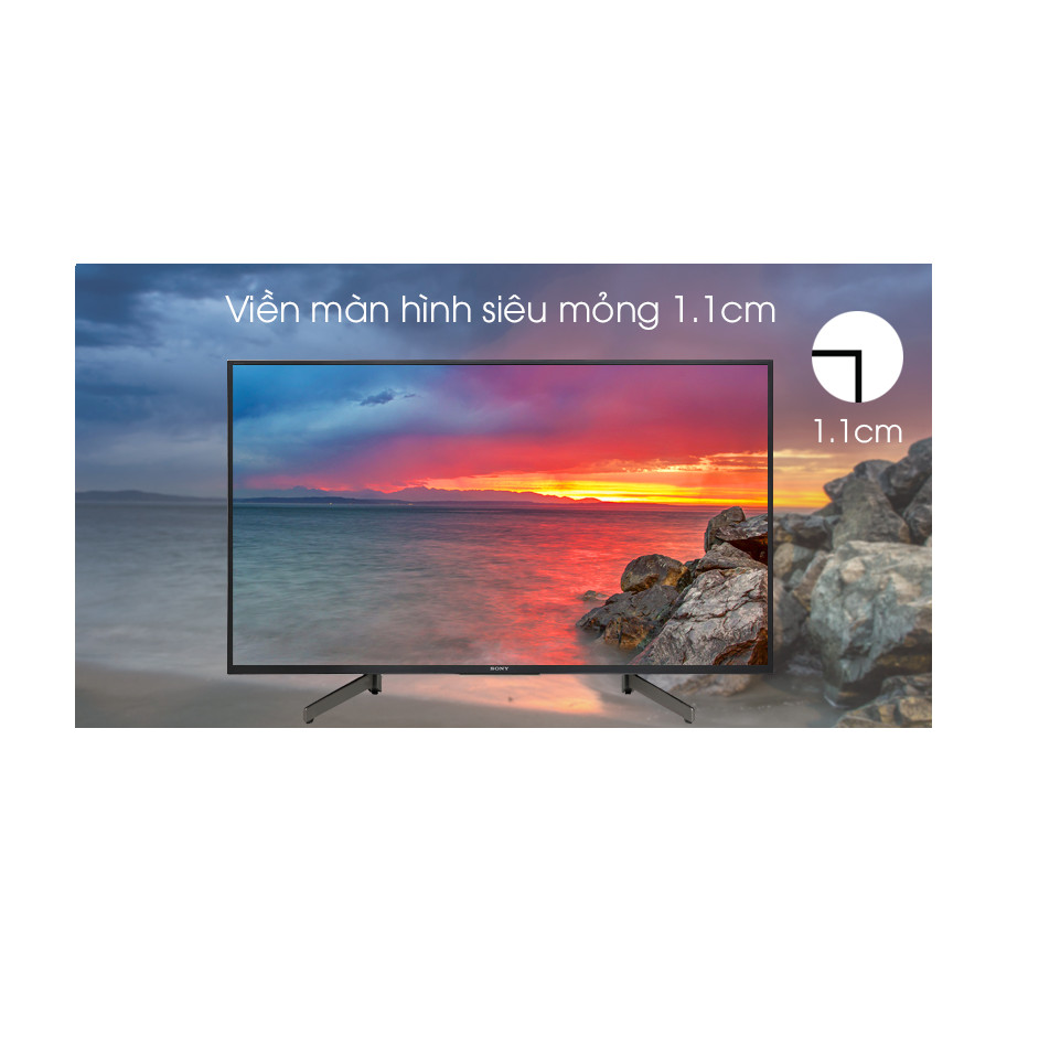 Smart Tivi Sony 4K 43 inch KD-43X7000G (Mẫu 2019) - Hàng Chính Hãng