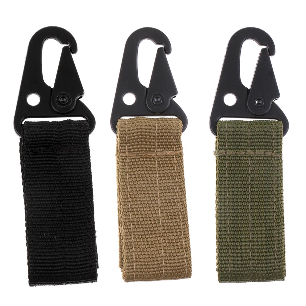 Multi-functional Outdoor Keychain Webbing Buckle,Hiking,Hunting,Camping