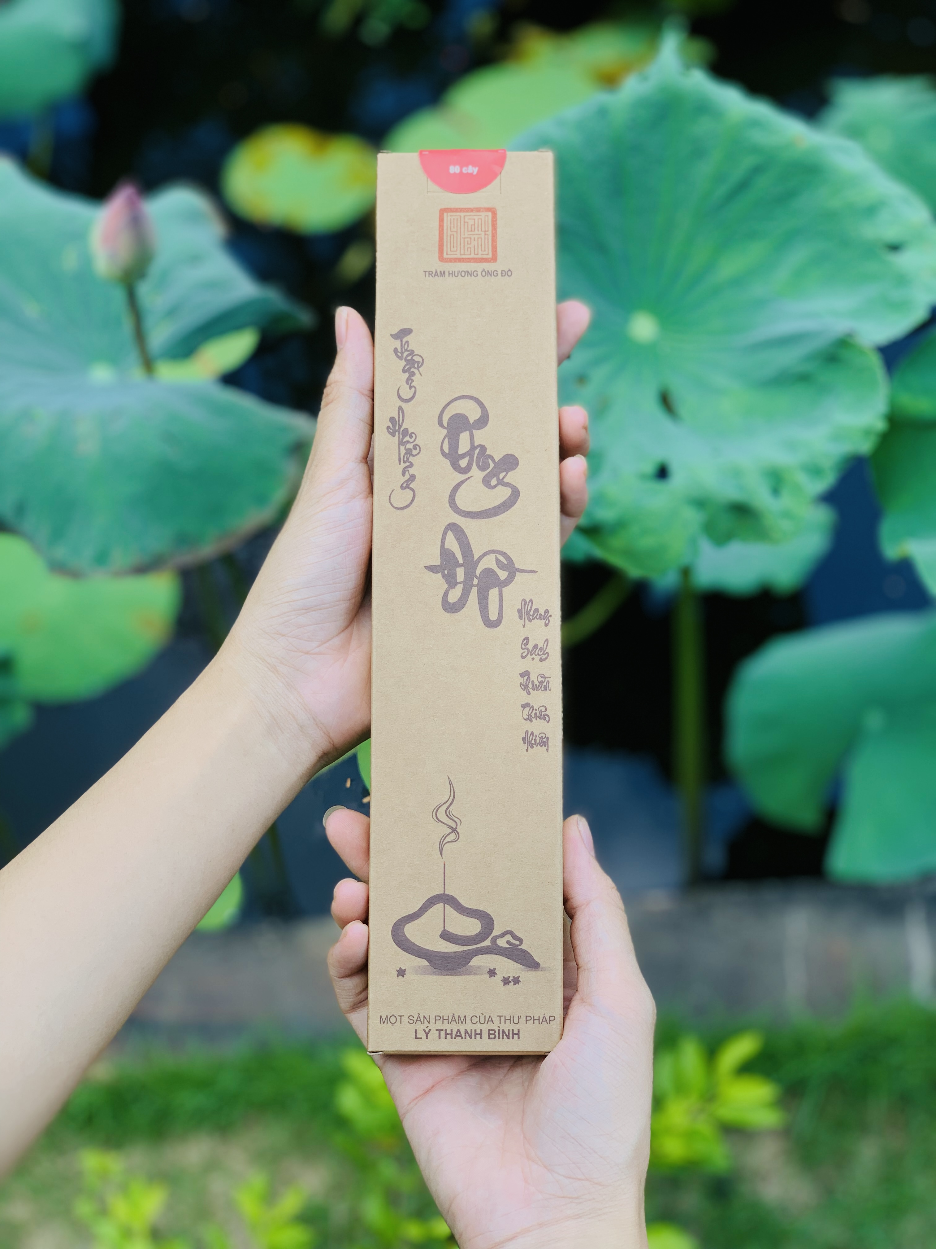 Nhang Trầm Hương 30cm, Loại Lan Tỏa, Nhang Sạch Thuần Thiên Nhiên