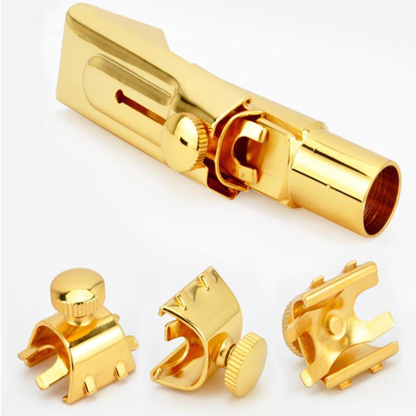 Alto Mouthpiece with Ligature and for Beginners Golden Size 5