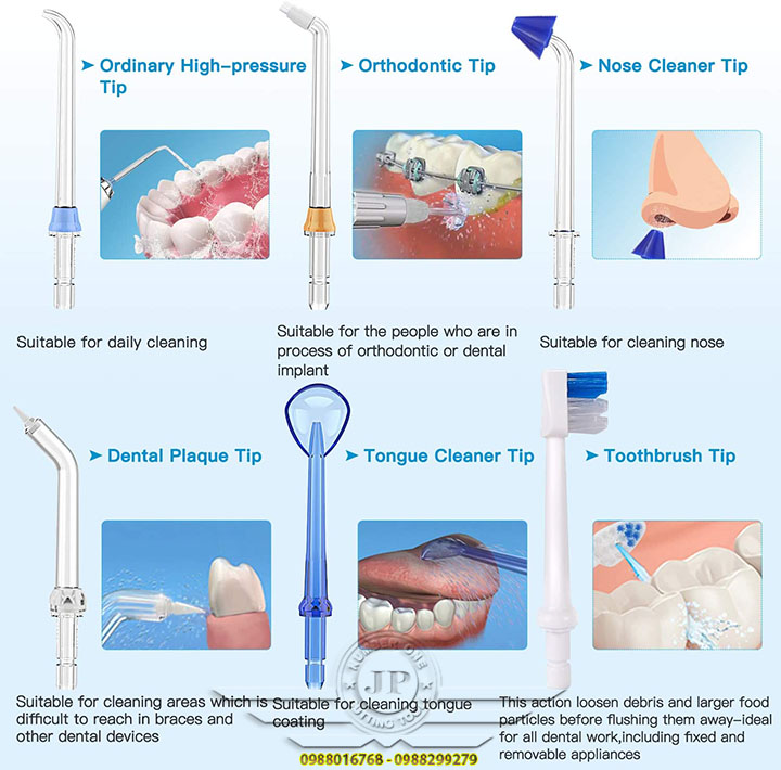 Máy Tăm Nước h2ofloss HF6P