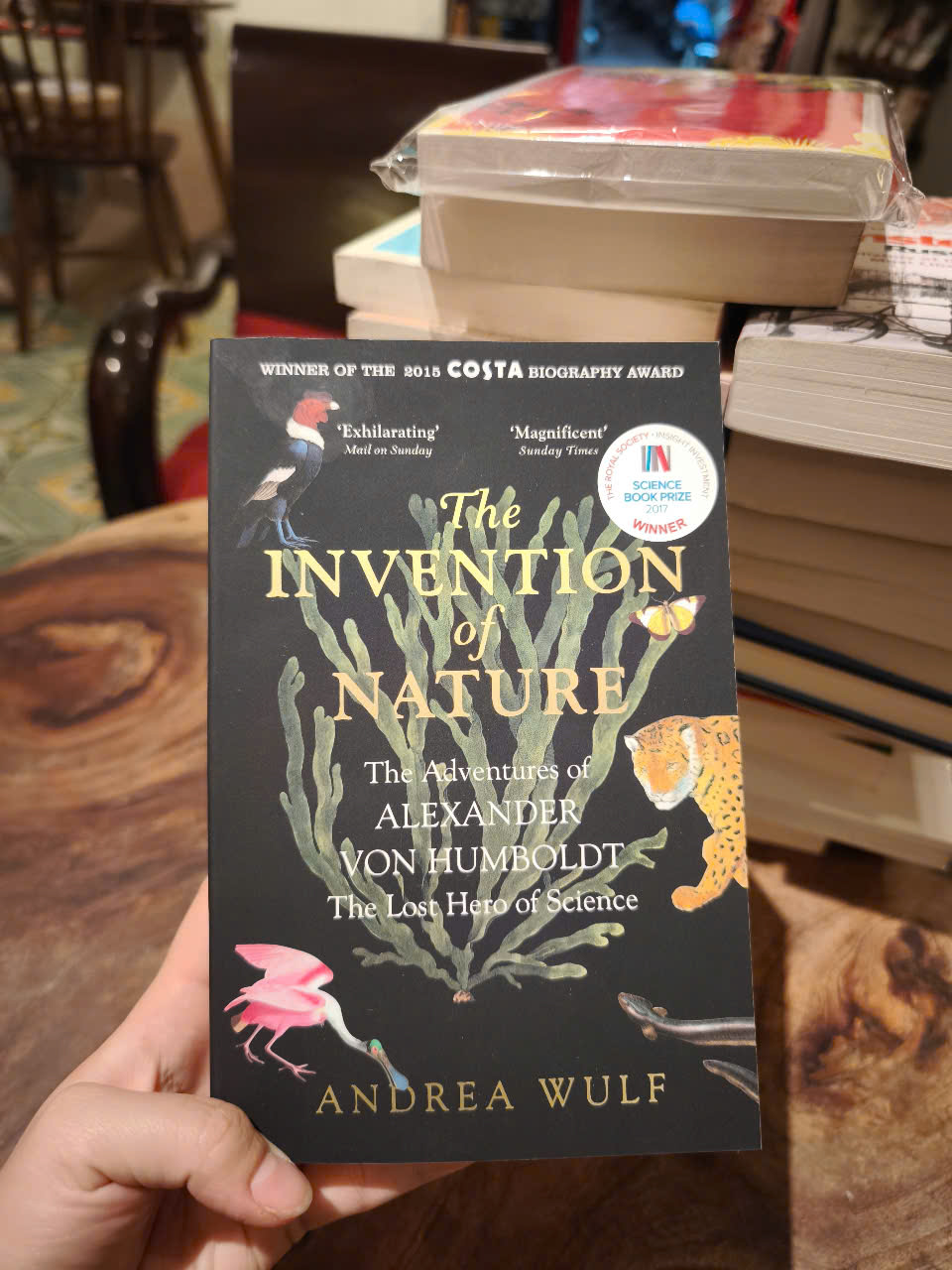 Sách - The Invention of Nature by Andrea Wulf - Sách Ngoại văn - English History Book - Nhập Khẩu UK