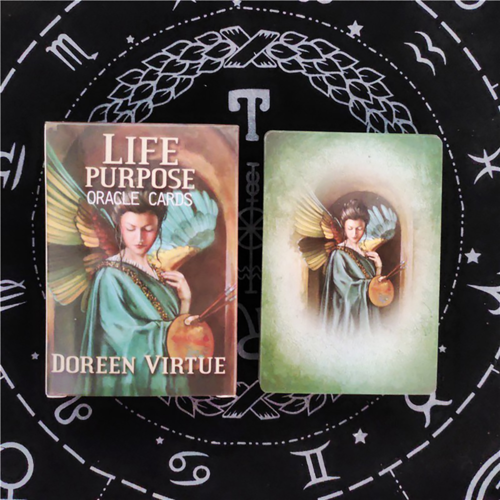 Bộ Bài Oracle Life Purpose 44 Lá Bài Tặng Đá Thanh Tẩy