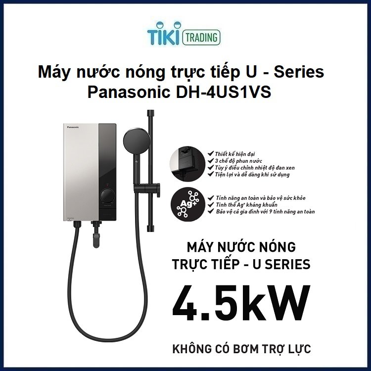 Máy Nước Nóng Trực Tiếp Panasonic DH-4US1VS