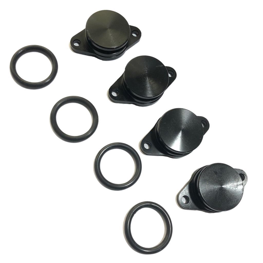 4 Set 22mm Swirl Flap Blanking Bungs Kit for BMW E60 E61 E90