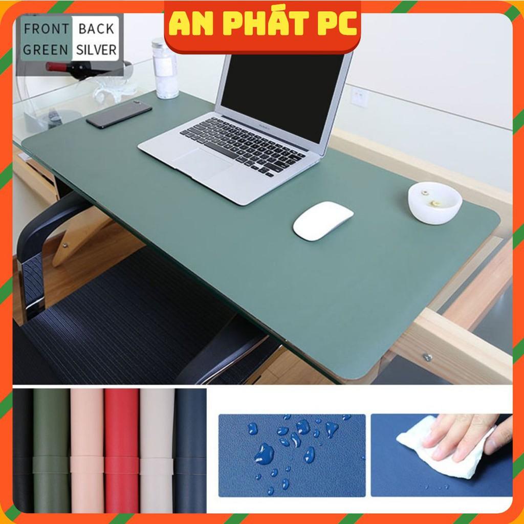 Thảm Da Trang Trí Bàn Làm Việc Deskpad Bằng Da PU Chống Thấm Nước, Nhiều Màu, Nhiều Size