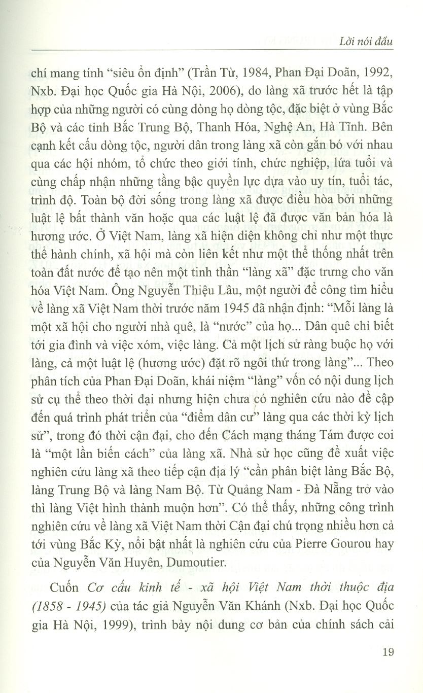 Nông Thôn Trung Kỳ Từ Năm 1858 Đến Năm 1945 (Sách Chuyên Khảo)