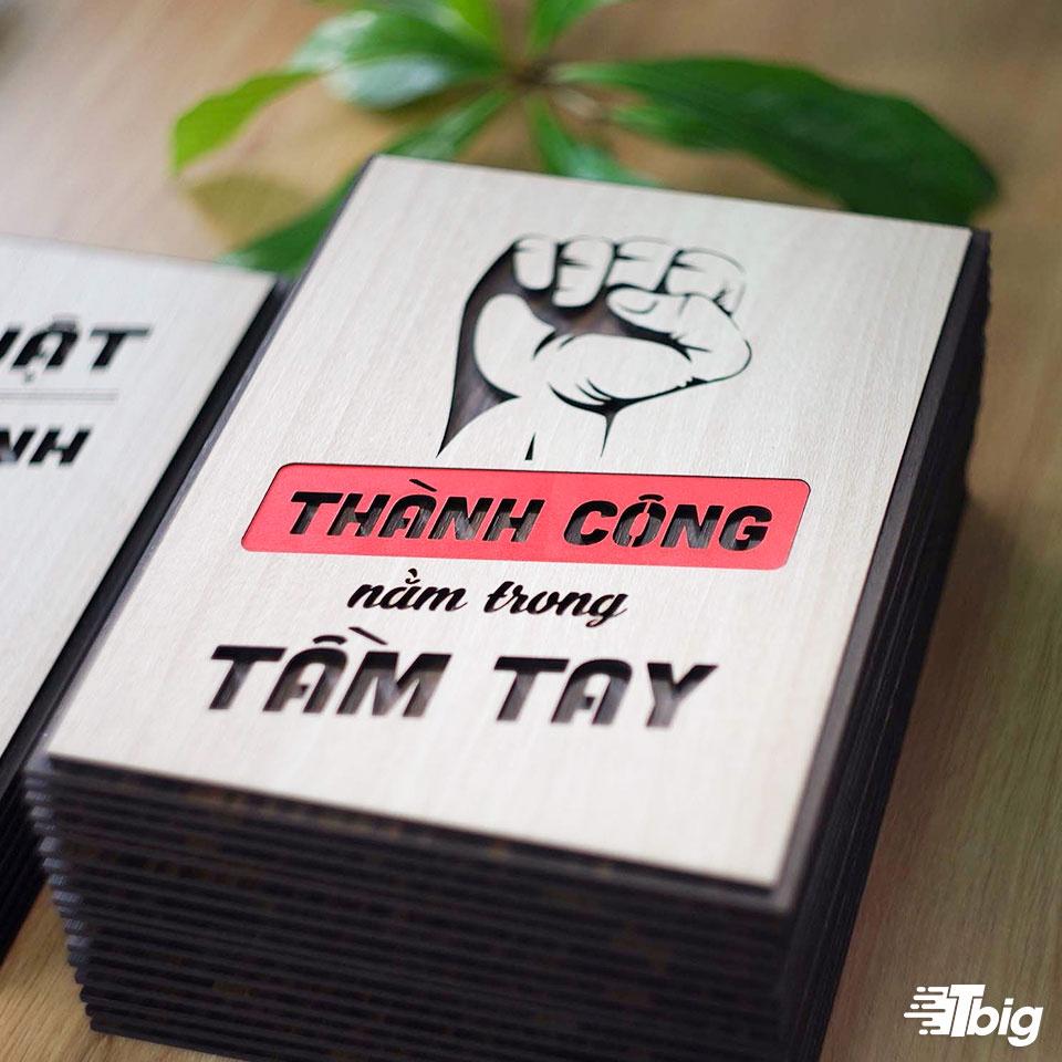 Tranh động lực TBIG129:Thành công nằm trong tầm tay 30x40cm