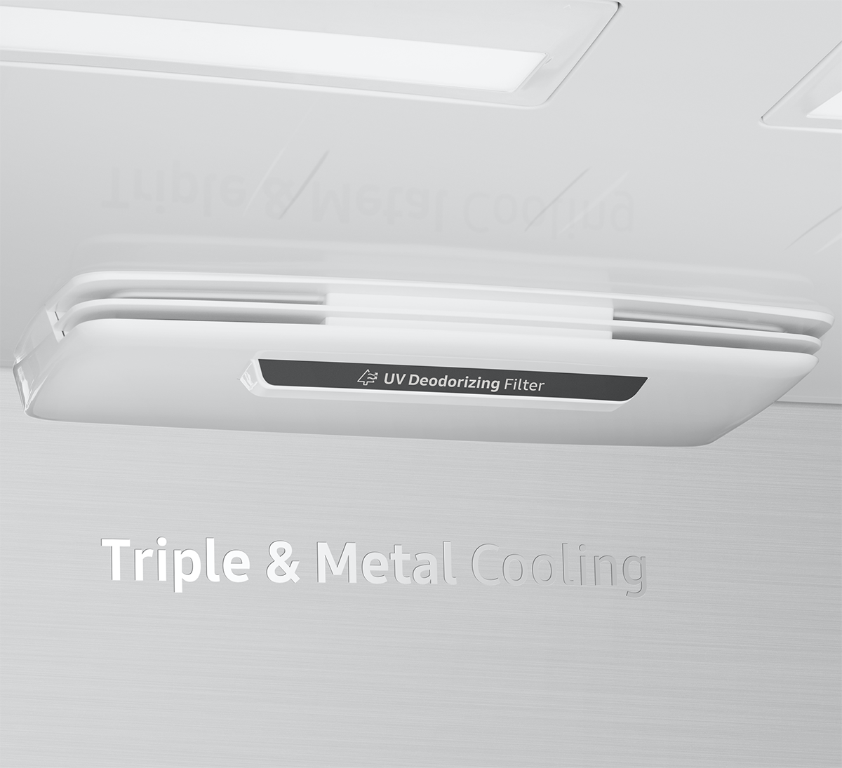 Tủ lạnh BESPOKE Multidoor Samsung Inverter 599L RF60A91R177/SV