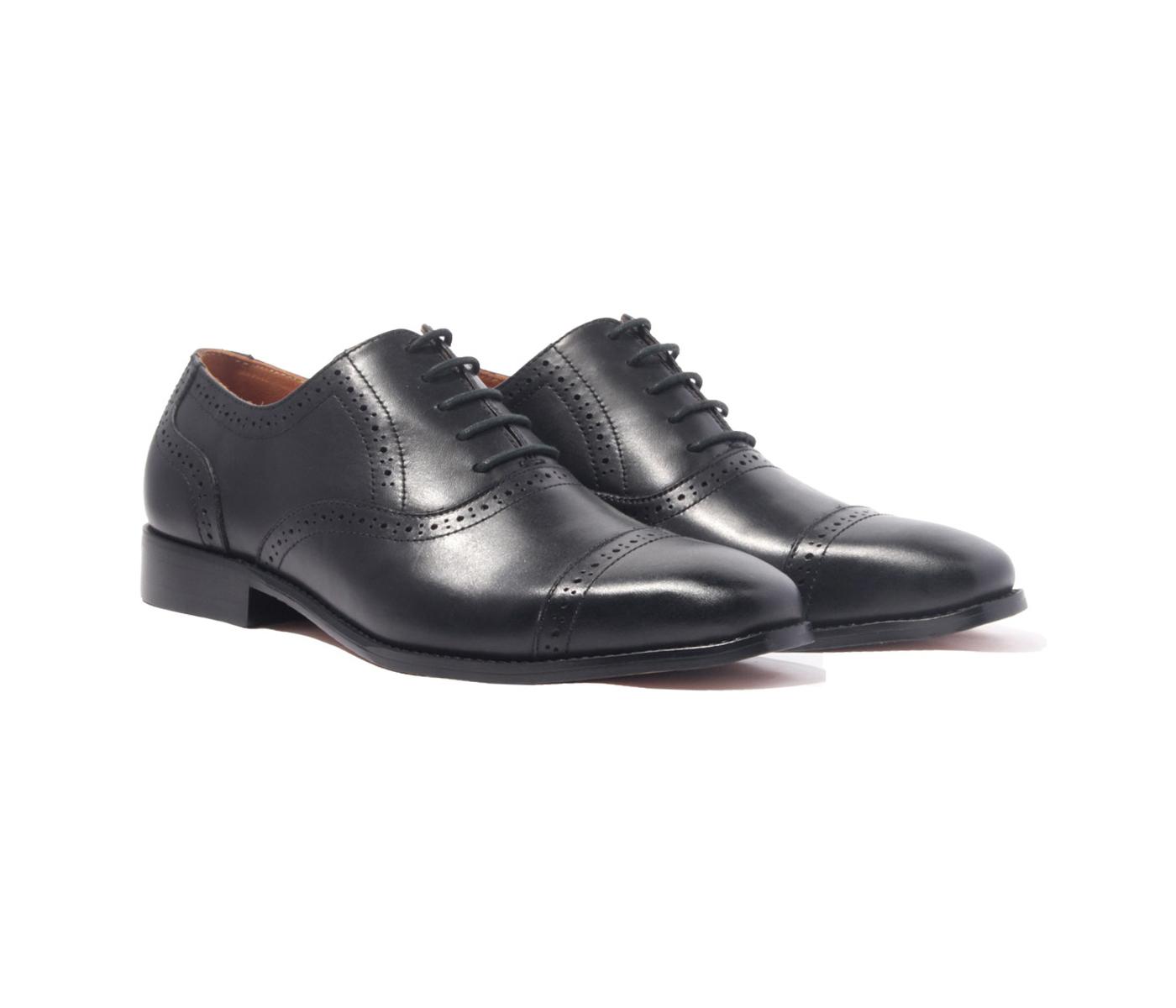 Giày Tây Nam Cao Cấp Banuli Oxford Patina H1CO1M1