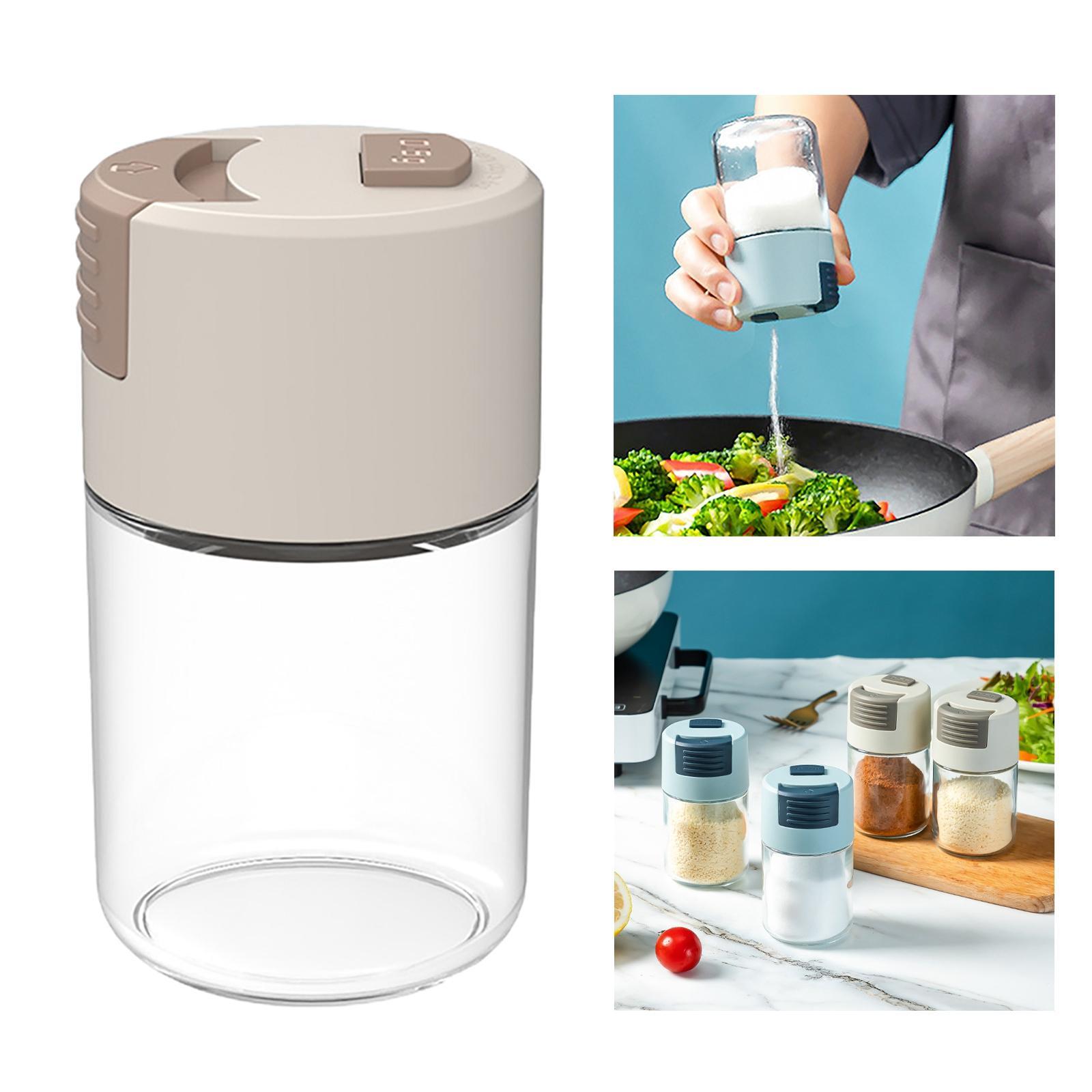 Sea Salt Shaker with Adjustable Holes Empty Spice Dispenser Cruet