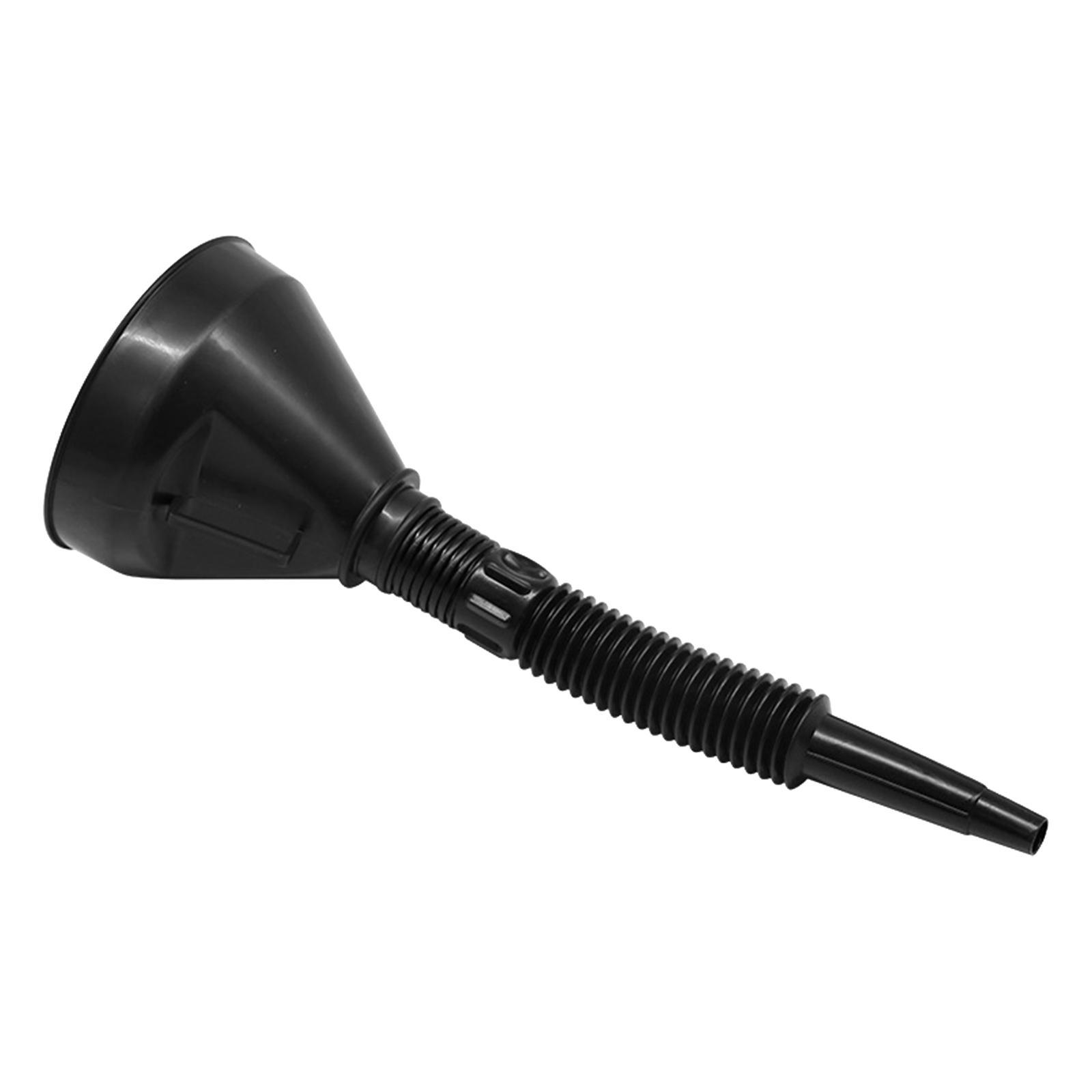 Gasoline Fuel Funnel with Handle Long Flexible Spout Extension Accessory