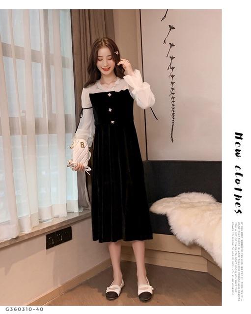 Váy tiểu thư cho con bú️KÈM ẢNH THẬT shop chụp
