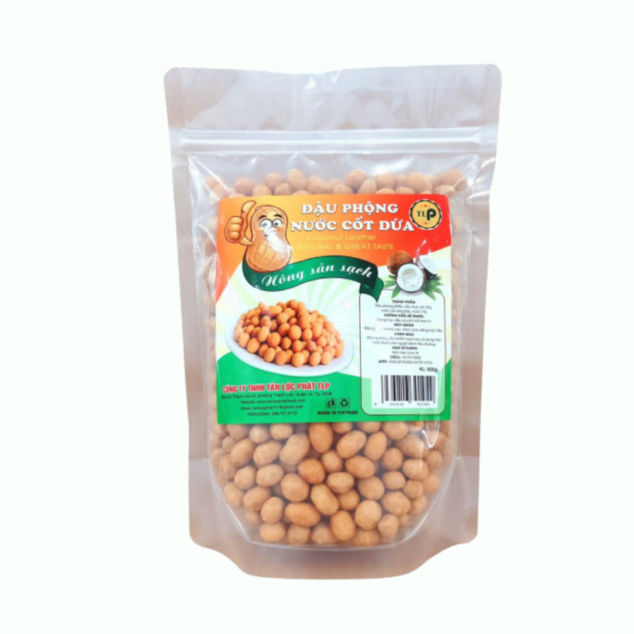 ĐẬU PHỘNG CỐT DỪA TÂN LỘC PHÁT GIÒN THƠM BÉO
