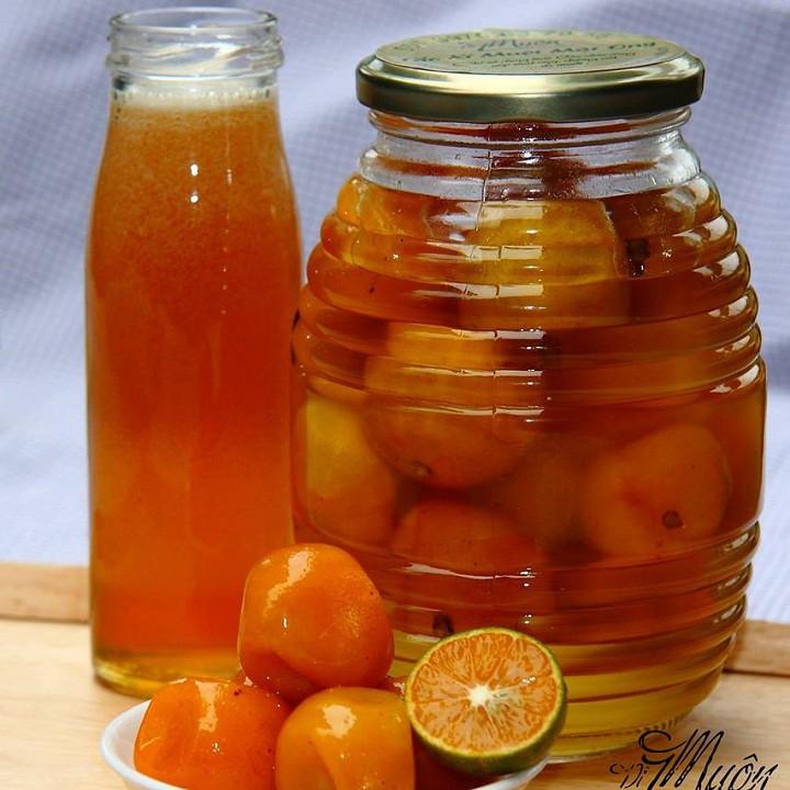 Hũ thủy tinh con ong nắp thiếc 700ml