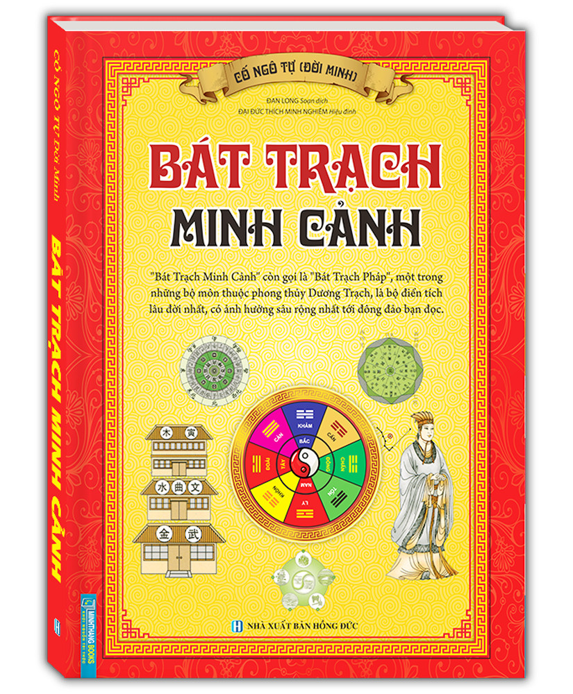 Sách Bát trạch minh cảnh (bìa cứng) . Tái bản