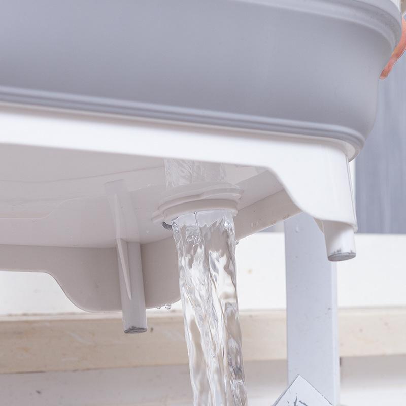 3 Trong 1 Gấp Bàn Cắt Bếp Thực Phẩm Đa Năng Thớt 1 Cái Rau Đĩa Vật Dụng Nhà Bếp Dụng Cụ