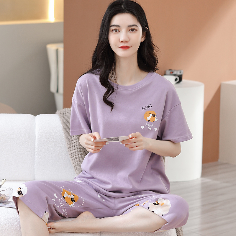 Quần áo mặc nhà cotton 5623