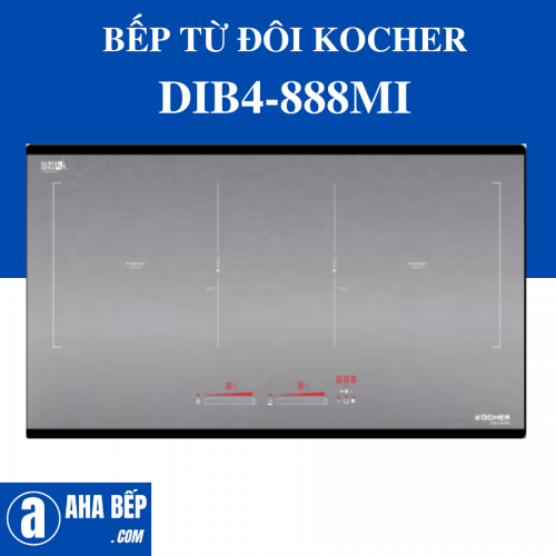 Bếp từ đôi Kocher DIB4-888MI - Hàng Chính Hãng