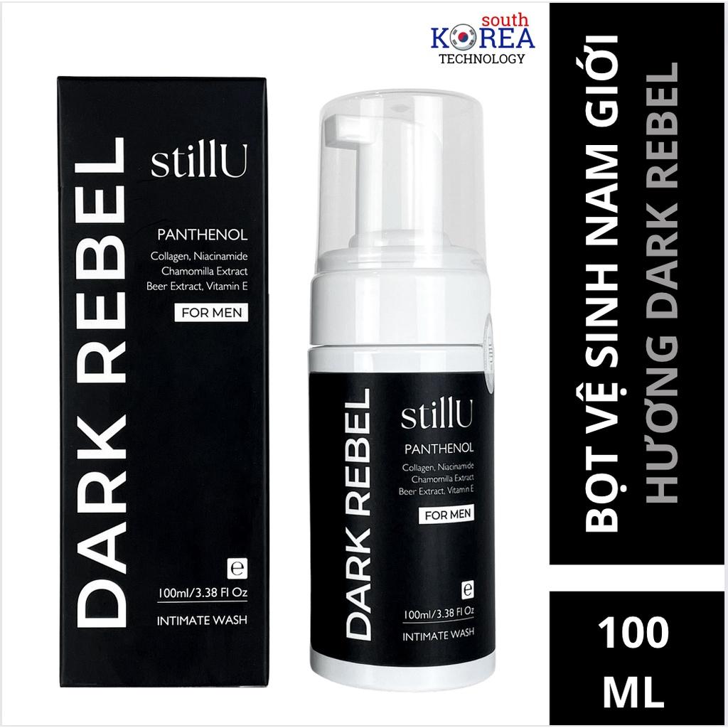 Combo Dung dịch vệ sinh nam giới stillU, dung dịch vệ sinh nam Dark Rebel 100ml &amp; Silver Winter 100ml