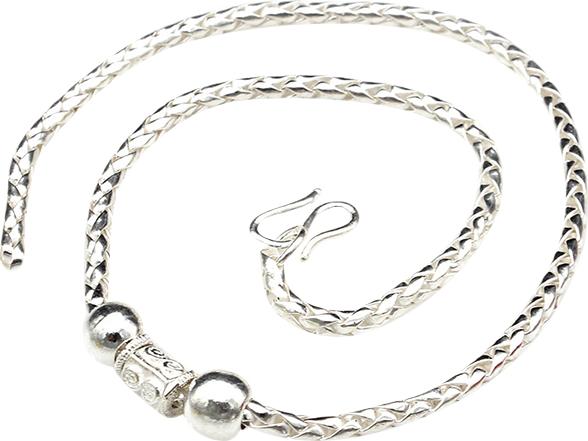 Dây Chuyền Trẻ Em Bằng Bạc Ta - Bạc Hiểu Minh DTE044