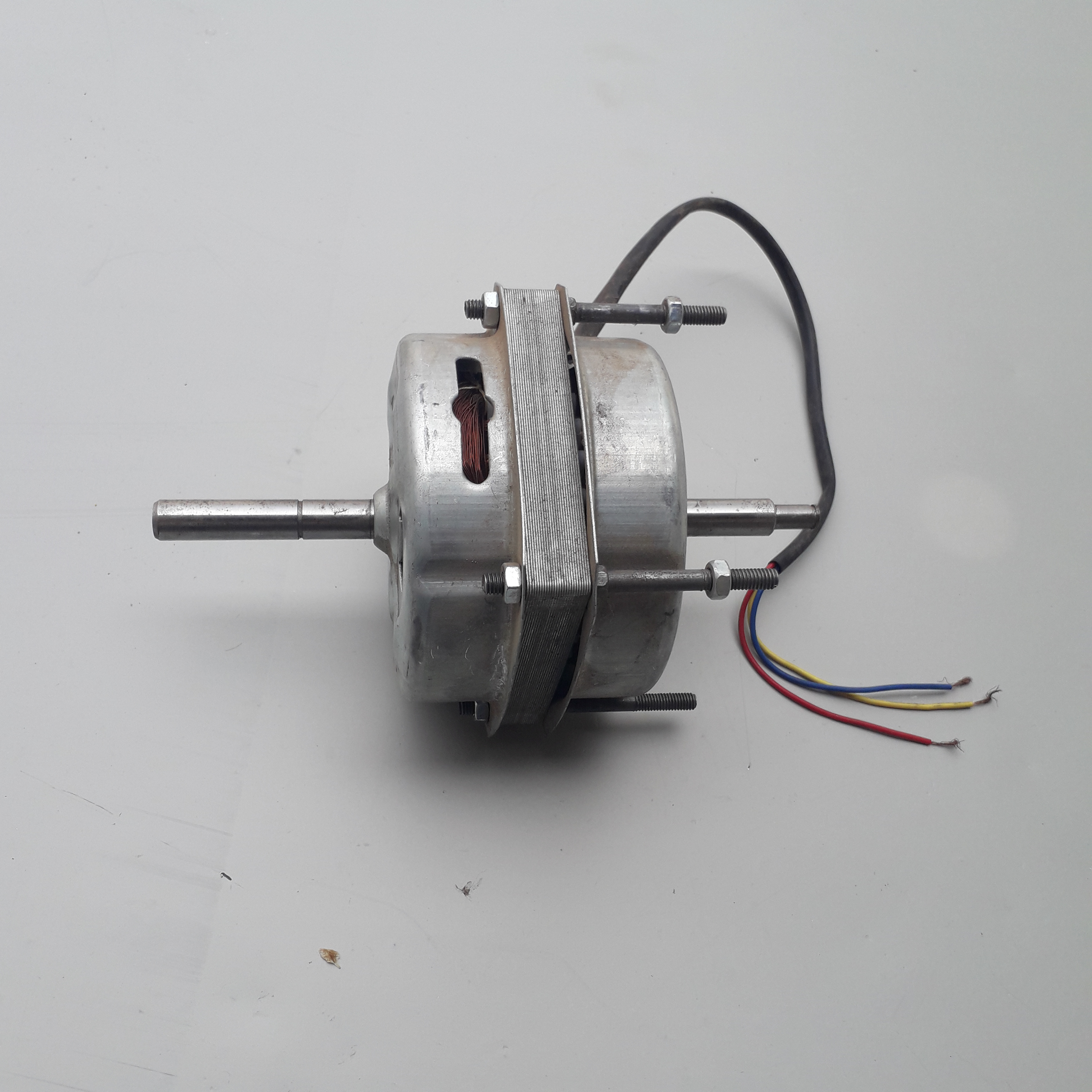 Motor máy quạt thóc, rê lúa kèm tụ