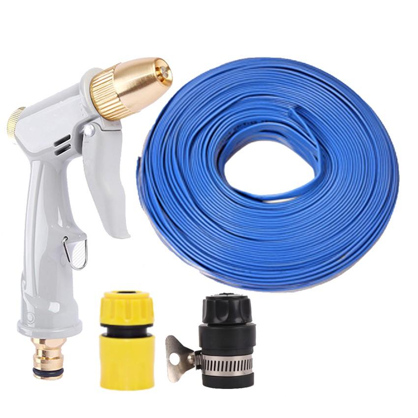 Bộ dây vòi xịt nước rửa xe, tưới cây tăng áp 3 lần, loại 20m 206846