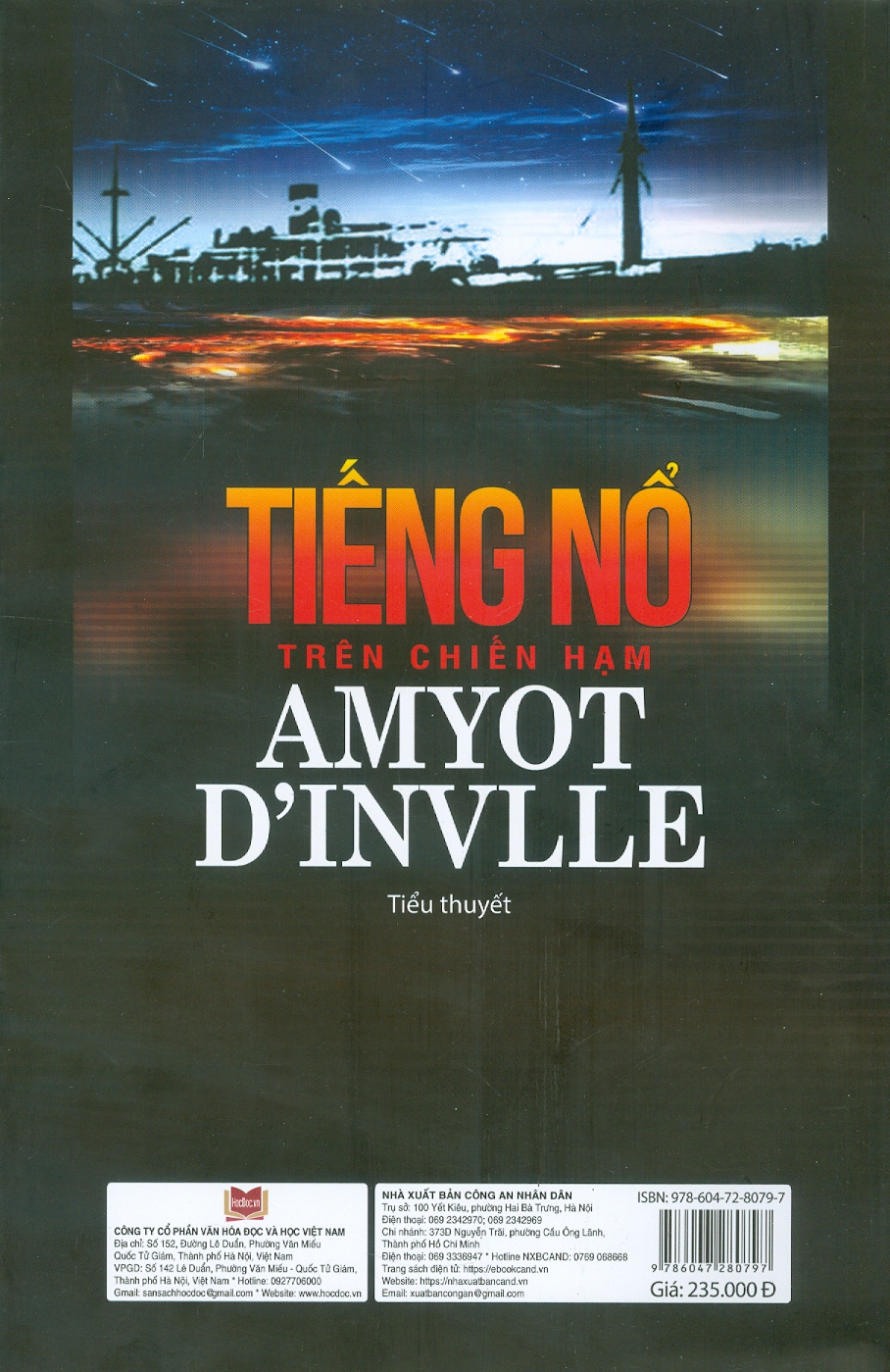 Tiếng Nổ Trên Chiến Hạm Amyot D'Invlle - Tiểu Thuyết