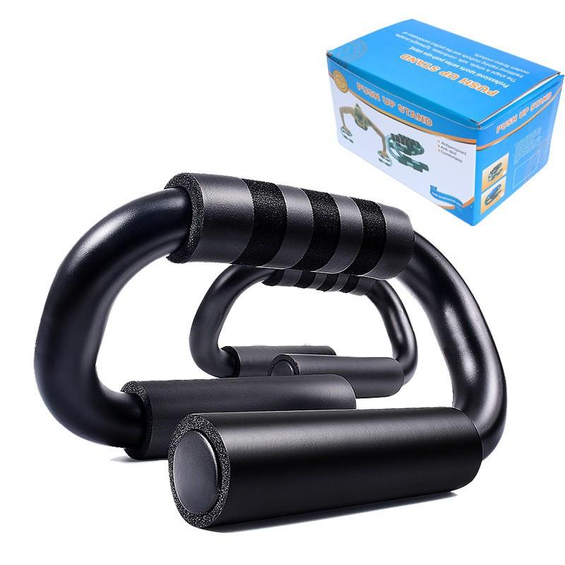 Dụng Cụ Tập Hít Đất chống đẩy cầm Tay, Tay nắm chống đẩy YOGA chính hãng SPORTY chất liệu thép cứng cao cấp