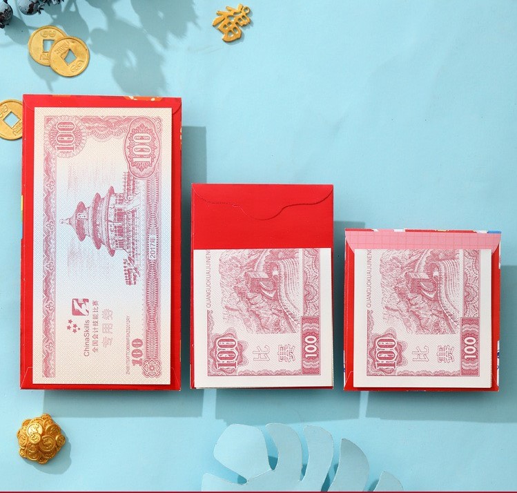 Lốc 6 bao lì xì 2023 Quý Mão 3D Dễ Thương Mẫu Mới Nhất
