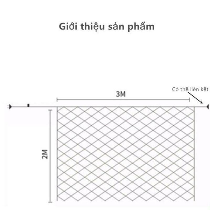 Đèn Trang Trí Đèn led trang trí lưới đánh cá cắm điện 3 x 2 mét