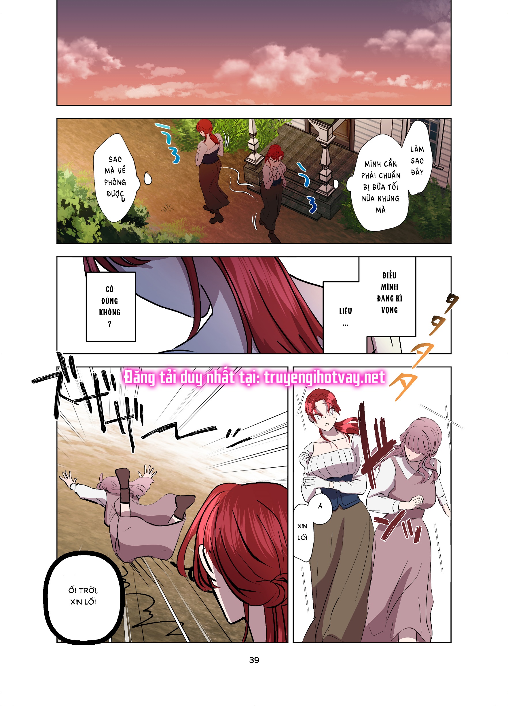 [21+] gái ế chạy không thoát tình yêu của đức cha - full màu chapter 5 9