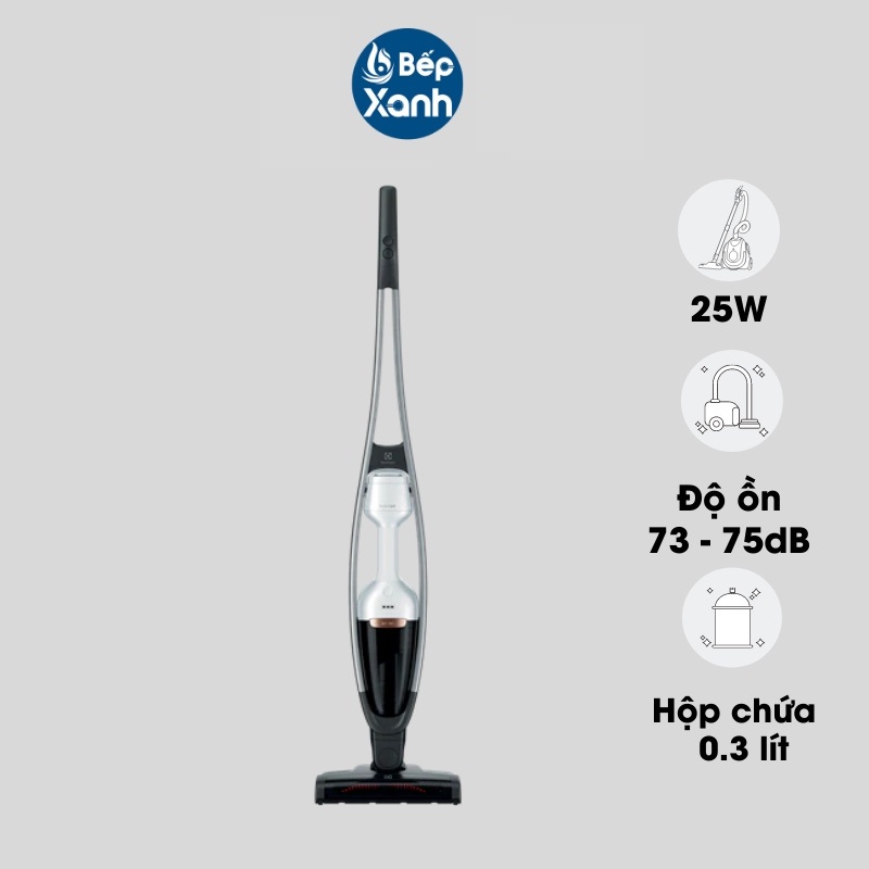 Máy Hút Bụi Electrolux PQ91-3BW - Công Suất Hoạt Động 25W - Hàng Chính Hãng