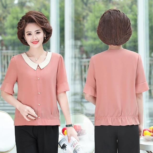 Áo kiểu phối màu cao cấp BT55-0920