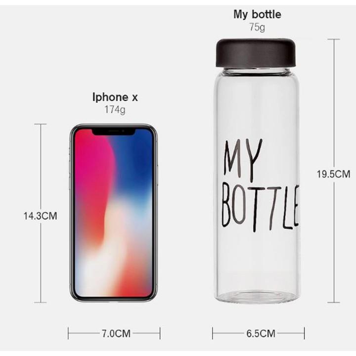 Bình my bottle tặng kèm túi vải
