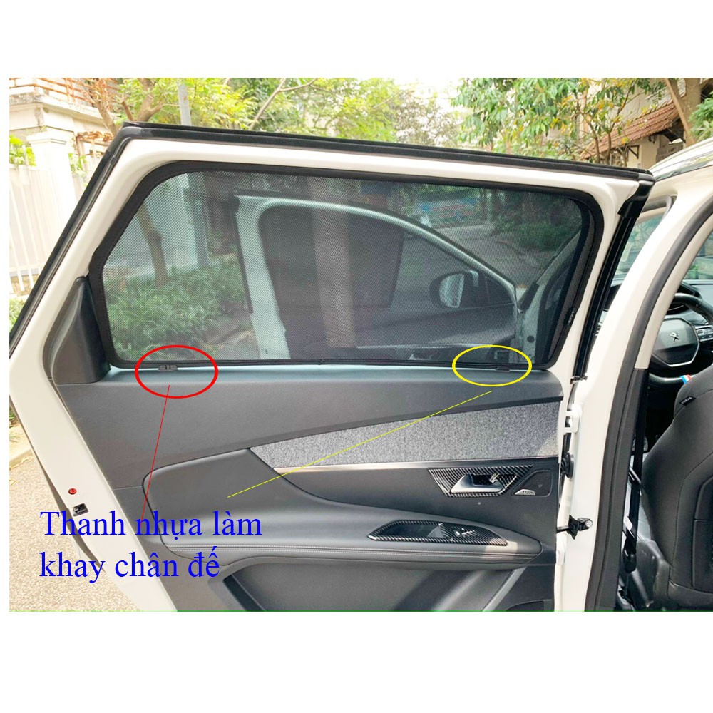 Hình ảnh Rèm che nắng xe Mazda Cx5, CX-5 2014- 2015 2016 2017 2018 2019 2020 2021 2022 có hút nam châm cao cấp