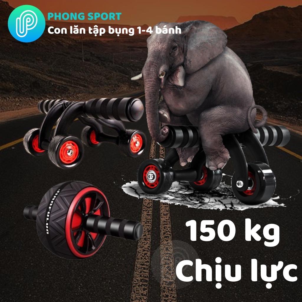 Con lăn tập cơ bụng 4 bánh cao cấp KAMA Ab Roller