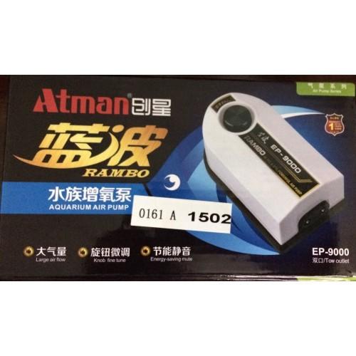 MÁY SỦI OXY 2 VÒI chạy êm. Atman Rambo 9000