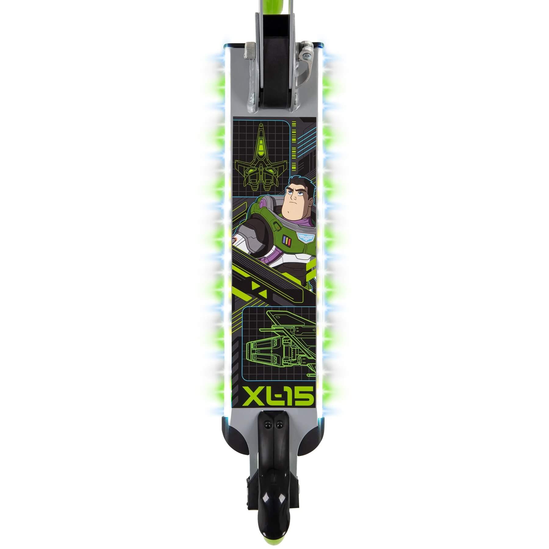 Xe Trượt Scooter Trẻ Em HUFFY Phi Hành Gia Buzz Lightyear Electrolight Inline